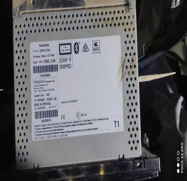 NISSAN NAVARA teyp code