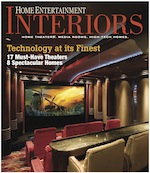 Home Entertainment Interiors Magazine Cover