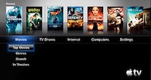 Apple TV Menu