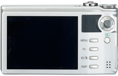 Ricoh CX1 Digital Camera - Back in Silver