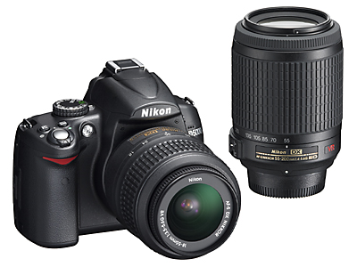 Nikon D5000 Digital SLR Camera and Lens