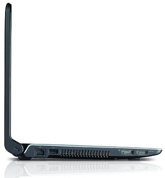 Dell Studio 14z Laptop - Side