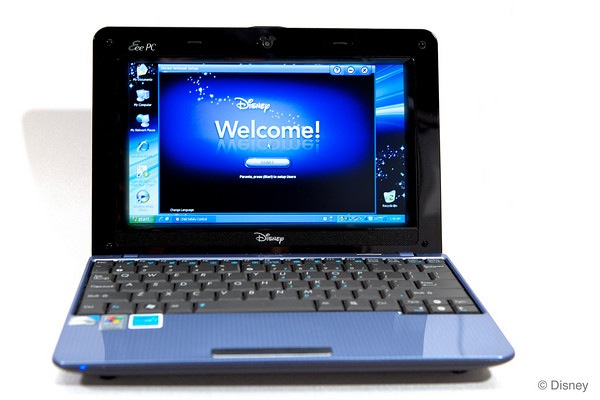 Asus Eee PC MK90H Disney : le Netbook 8.9 pouces pour enfants en