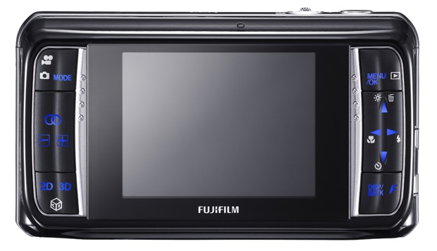 Fujifilm FinePix REAL 3D W1 Digital Camera - Back