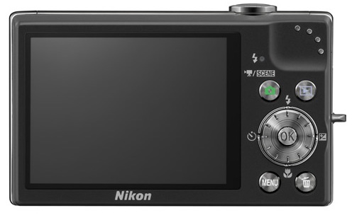 Nikon CoolPix S640 Digital Camera - Back