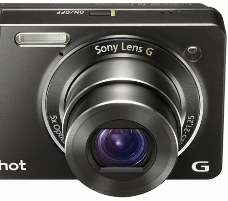 Sony DSC-WX1 Cyber-shot - Lens
