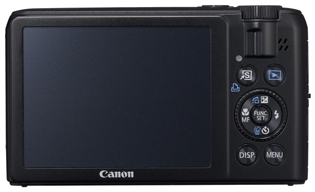 Canon PowerShot S90 Digital Camera - Back