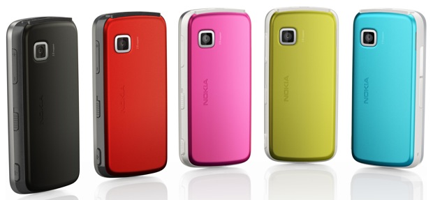 Nokia 5230 Cell Phone - colors