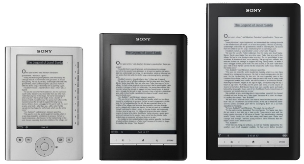 Sony Reader Comparison