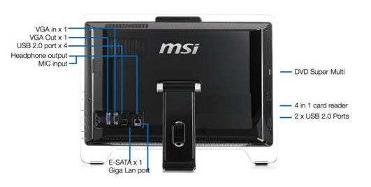 MSI WIND TOP AE2010