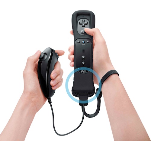 Nintendo Wii Remote and Wii MotionPlus Black bundle