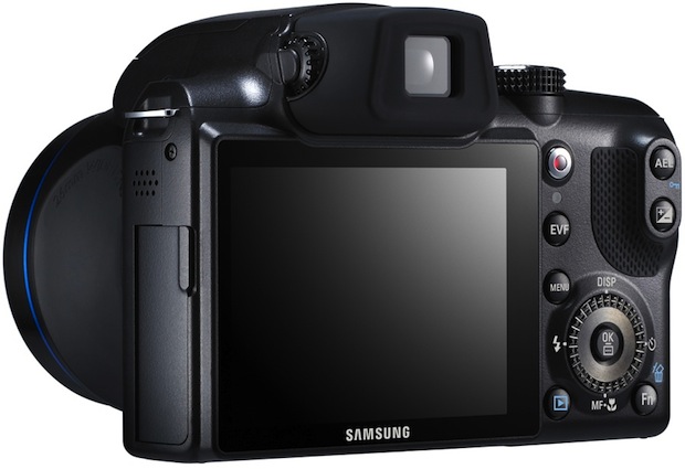 Samsung HZ25W Digital Camera - Back