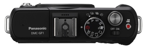 Panasonic DMC-GF1 Lumix Digital Camera - Top