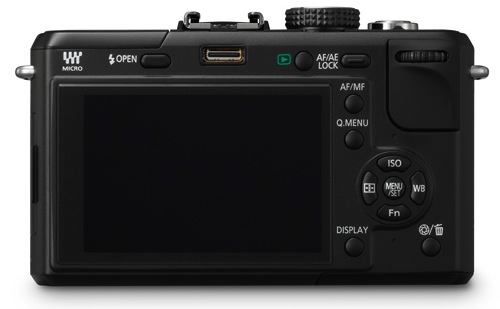 Panasonic DMC-GF1 Lumix Digital Camera - Back