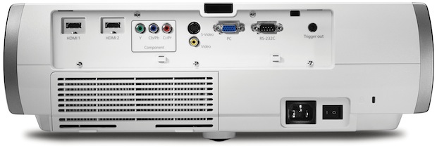 Epson PowerLite Home Cinema 8100 Projector - Back