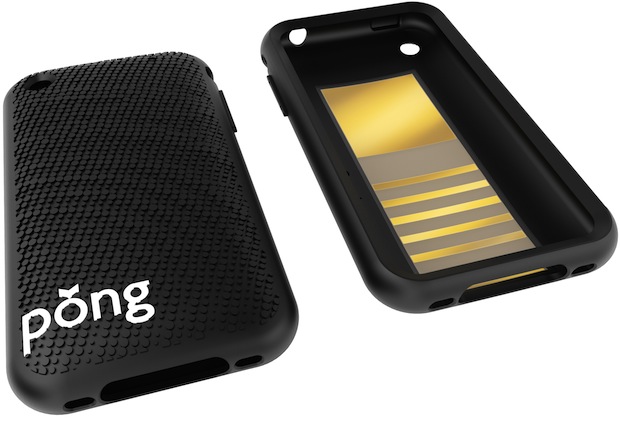 Black Pong iPhone Case