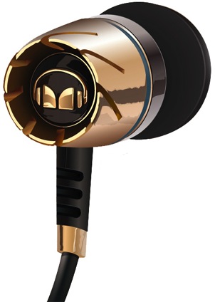 Monster Turbine Pro In-Ear Headphones - Gold