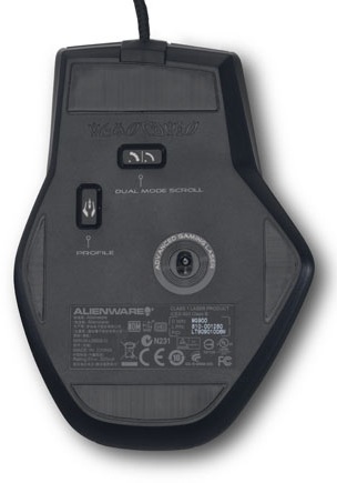 Dell Alienware TactX Mouse - Bottom