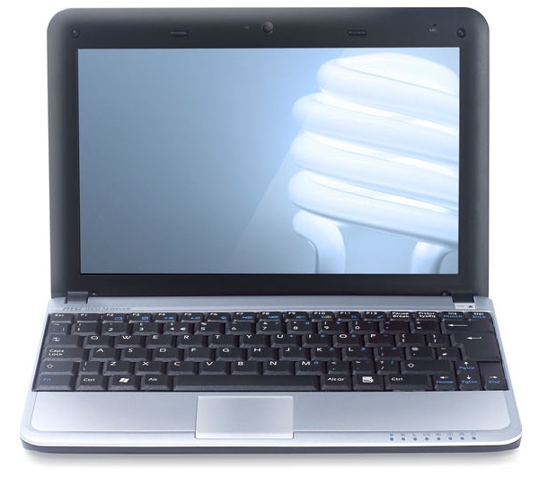 MSI U110 ECO Netbook - Front