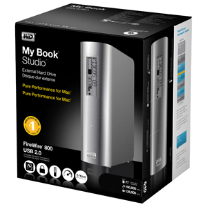 WD My Book Studio External Hard Drive - Back