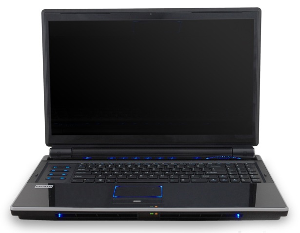 BFG Technologies Deimos X-10 SLI Gaming Notebook PC - Front