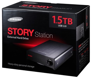 Samsung STORY Station External Hard Drive - Box