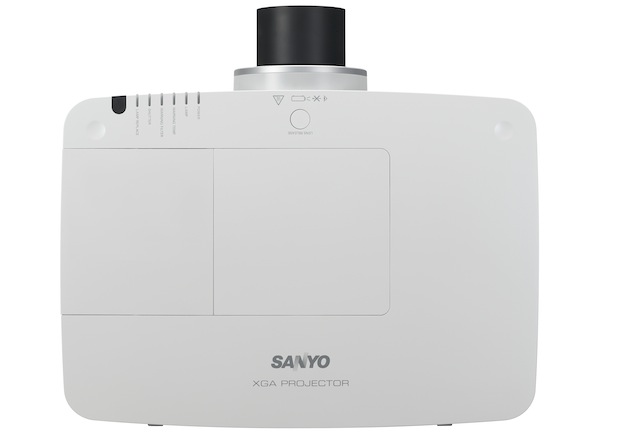 Sanyo PLC-XM150 and PLC-XM100 Projectors - Top