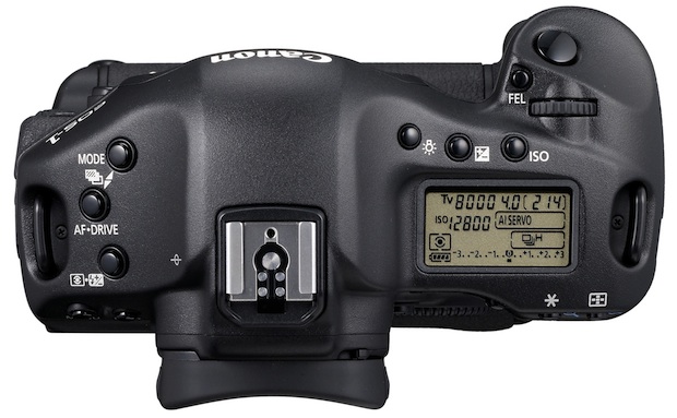 Canon EOS-1D Mark IV Digital SLR Camera - Top