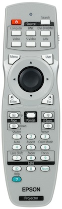 Epson PowerLite Pro Z8000WUNL Remote Control