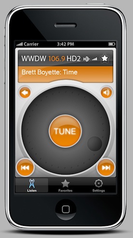 HD Radio iPhone App