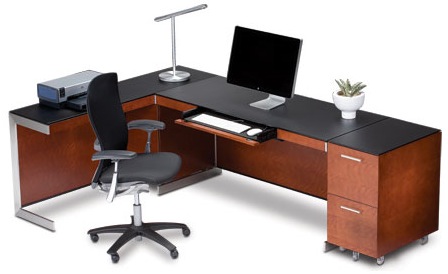 BDI Sequel Office Furniture - Natural Stained Cherry