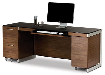 BDI Sequel Office Furniture - Natural Stained Walnut