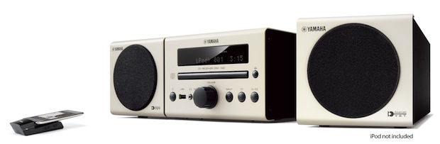 Yamaha MCR-140 and MCR-040 Wireless iPod Speaker Systems 