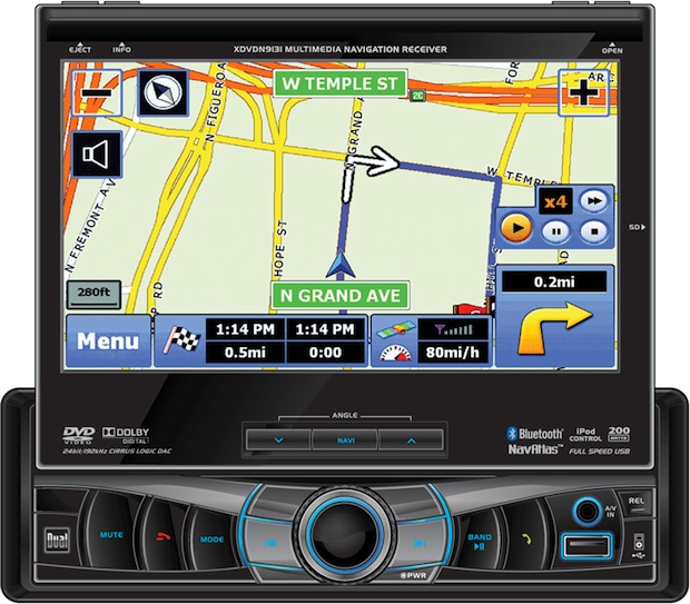 Dual XDVDN9131 In-Dash Navigation Receiver