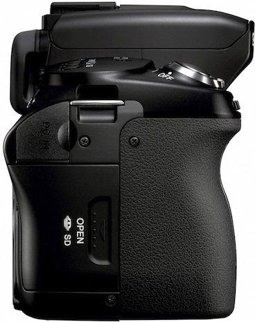 Sony DSLR-A450 Digital Camera - Side