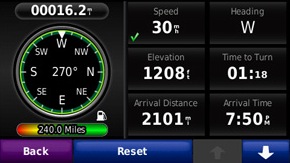 Garmin zumo 665 Screenshot