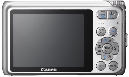 Canon PowerShot A3100 IS Digital Camera - Back