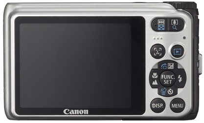 Canon PowerShot A3100 IS Digital Camera - Back