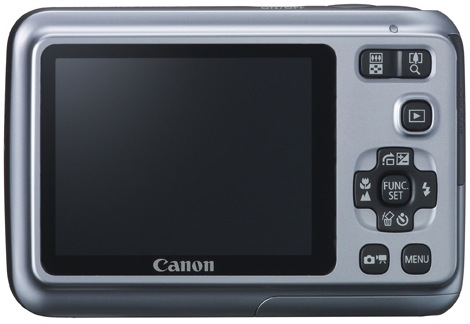 Canon PowerShot A490 Digital Camera - Back
