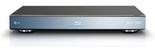 LG BD590 Network Blu-ray Disc Player with Hard Drive - Front
