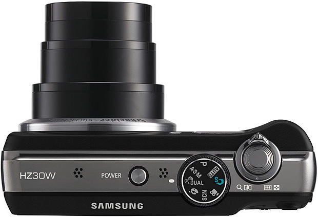 Samsung HZ30W Digital Camera - Top