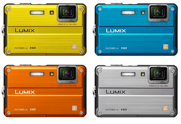 Panasonic DMC-TS2 LUMIX Digital Camera - Colors