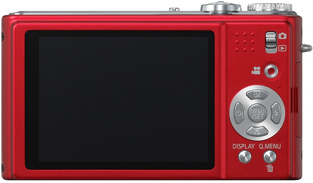 Panasonic DMC-ZR3 LUMIX Digital Camera - Back