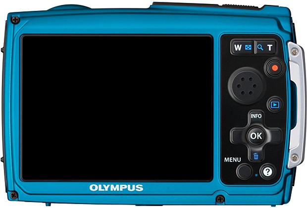 Olympus STYLUS TOUGH-3000 Waterproof Digital Camera - Back