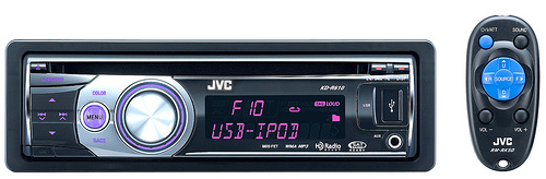 JVC KD-R610 CD Receiver