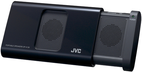 JVC SP-A130 Portable Speakers - Black