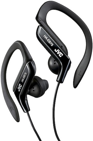 JVC HA-EB75 Ear Clip Headphones - Black