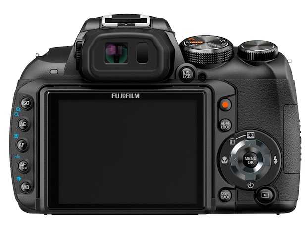 FujiFilm FinePix HS10 Digital Camera - Back