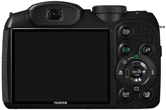 FujiFilm FinePix S2550HD Digital Camera - Back