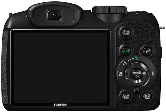 FujiFilm FinePix S1800 Digital Camera - Back